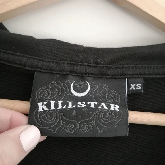 Killstar Lunar Wizard Long Asymmetric Cardigan Snake Serpent Celestial Unisex XS - Picture 12 of 17